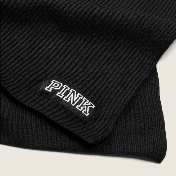 PINK VS Rib scarf NIP - Picture 2 of 3